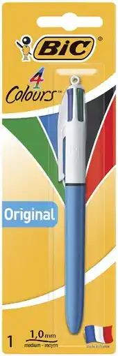 IGA BIC 4 Colours Original Pen 1 Pack offer