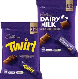 IGA Cadbury Share Pack 144-180g Selected Varieties offer