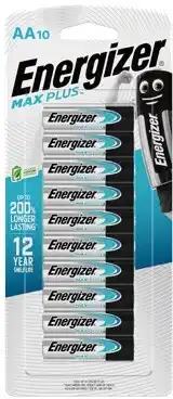 IGA Energizer Max Plus AA or AAA Batteries 10 Pack offer
