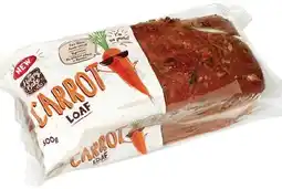 IGA The Happy Cake Co Carrot Loaf 500g or Banana Bread 550g Selected Varieties offer