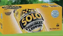 IGA Pepsi, Solo or Schweppes Infused Natural Mineral Water 10x375mL Selected Varieties offer