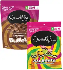 IGA Darrell Lea Share Pack 150‑280g or Life Savers Fruit Tingle Balls 150g Selected Varieties offer