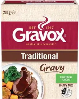 IGA Gravox Gravy Powder Mix 200g Selected Varieties offer