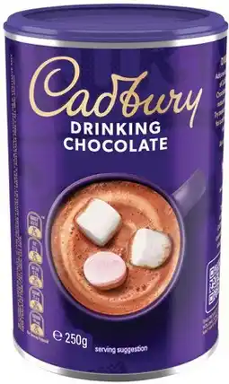 IGA Cadbury Drinking Chocolate 250g offer
