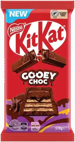 IGA NEW Nestlé Chocolate Block 118‑180g Selected Varieties offer