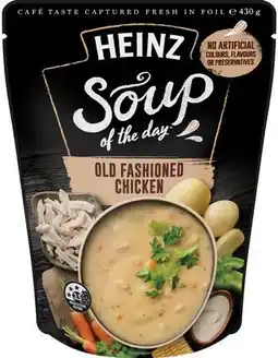 IGA Heinz Soup Of The Day 430g or Eat Well Soup 380g Selected Varieties offer