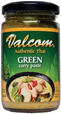 IGA Valcom Authentic Thai Cooking Paste 210‑230g Selected Varieties offer