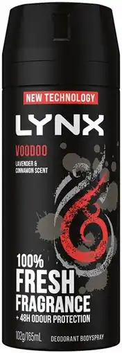 IGA Lynx Deodorant Body Spray 165mL Selected Varieties offer