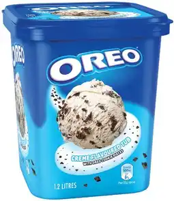 IGA Oreo or Nestlé Milo Ice Cream 1.2 Litre offer