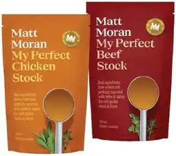IGA Matt Moran My Perfect Stock 500mL Selected Varieties offer