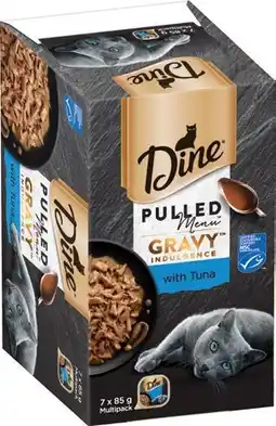 IGA Dine Pulled Menu Wet Cat Food 7x85g Selected Varieties offer