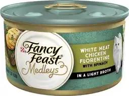 IGA Purina Fancy Feast Medleys Wet Cat Food 85g Selected Varieties offer