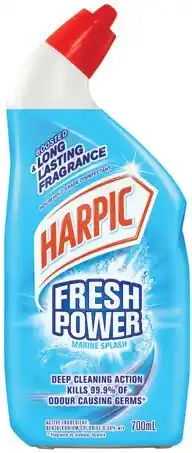 IGA Harpic Fresh Power Liquid Toilet Cleaner 700mL Selected Varieties offer