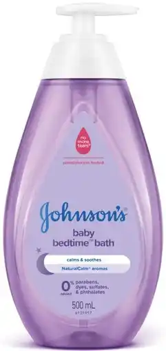 IGA Johnson’s Baby Bath Bedtime, Baby Lotion, Shampoo & Baby Wash Top to Toe 500mL offer
