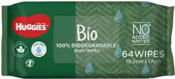IGA Huggies Biodegradable or Ultimate Nourish & Care Baby Wipes 64 Pack offer