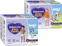 IGA BabyLove Nappy Pants 22‑34 Pack Selected Varieties offer