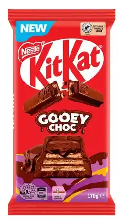 IGA NEW Nestlé Chocolate Block 118‑180g Selected Varieties offer