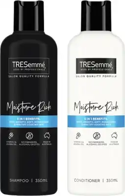 IGA TRESemmé Shampoo or Conditioner 350mL Selected Varieties offer