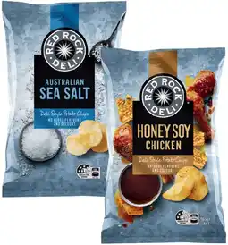 IGA Red Rock Deli Chips 150‑165g Selected Varieties offer