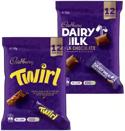 IGA Cadbury Share Pack 120‑180g Selected Varieties offer