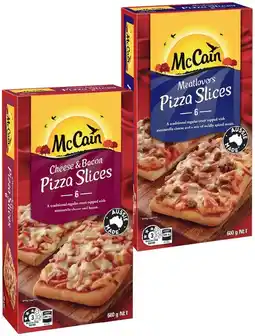 IGA McCain Pizza Slices 540‑600g Selected Varieties offer