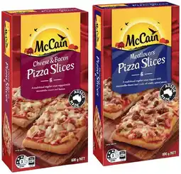 IGA McCain Pizza Slices 540‑600g Selected Varieties offer