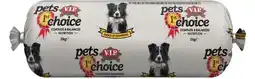 IGA Pets First Choice Dog Roll 3kg (From the Meat Dept.) offer