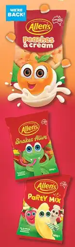 IGA Allen’s Medium Bag 140‑200g Selected Varieties offer