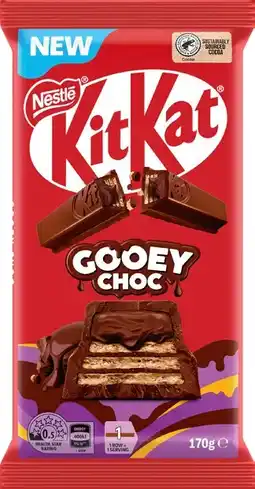 IGA NEW Nestlé Chocolate Block 118‑180g Selected Varieties offer