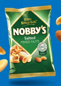 IGA Nobby’s Salted Mixed Nuts 375g, Snack Mix 275g or Salted Cashews 150g offer