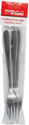IGA Food Guru Stainless Steel Cutlery 4 Pack Selected Varieties offer
