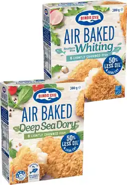 IGA Birds Eye Air Baked Crumbed Fish 250‑380g Selected Varieties offer