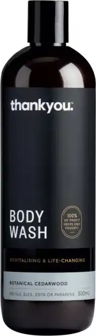 Coles Thankyou Body Wash 500mL offer