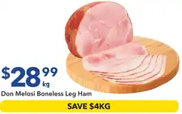 Ritchies Don Melosi Boneless Leg Ham offer