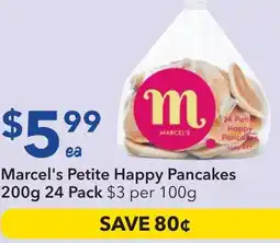 Ritchies Marcel's Petite Happy Pancakes offer