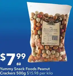 Ritchies Yummy Snack Foods Peanut Crackers offer