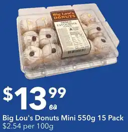 Ritchies Big Lou's Donuts Mini offer