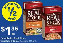 Ritchies Campbell's Real Stock Varieties offer