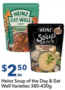 Ritchies Heinz Soup of the Day & Eat Well Varieties offer