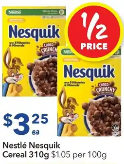 Ritchies Nestlé Nesquik Cereal offer