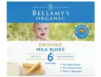 Cincotta Chemist Bellamy&#039;s Organic Milk Rusks 100g offer