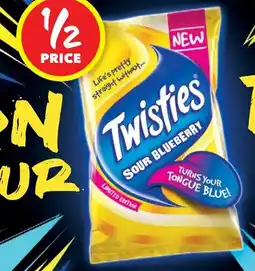 Ritchies Twisties Sour Blueberry offer