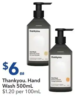 Ritchies Thankyou. Hand Wash offer