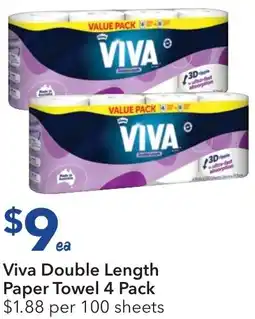 Ritchies Viva Double Length Paper Towel offer