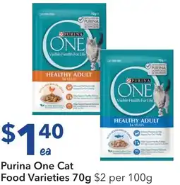 Ritchies Purina One Cat Food Varieties offer
