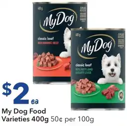 Ritchies My Dog Food Varieties offer