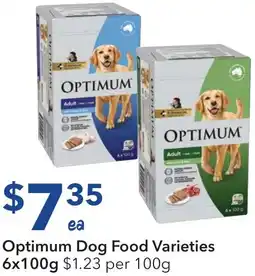 Ritchies Optimum Dog Food Varieties offer