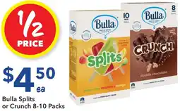 Ritchies Bulla Splits or Crunch offer
