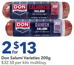 Ritchies Don Salami Varieties offer
