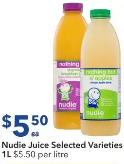Ritchies Nudie Juice Selected Varieties offer